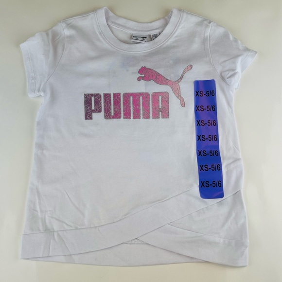 PUMA Girls 4 Piece Set Pink & White - Picture 2 of 13